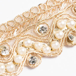 Pearl gold trim