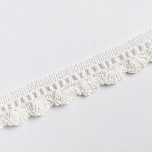 Cotton trim white