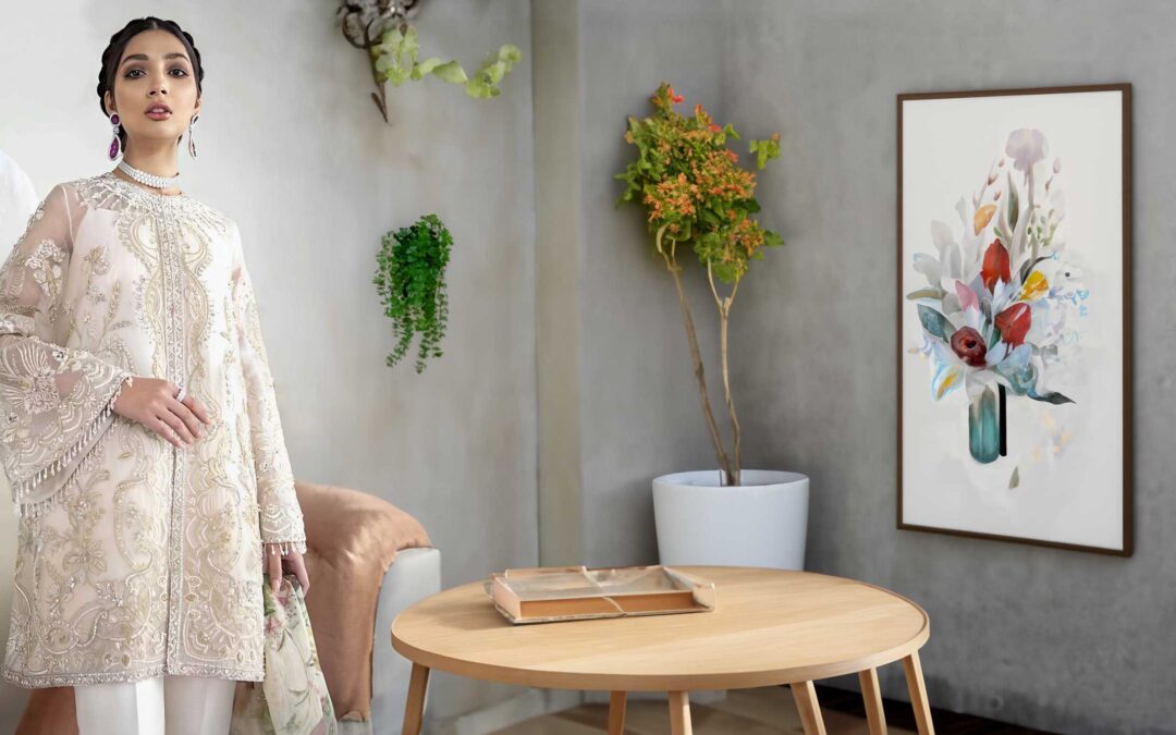 PEARL TRIMS FOR THAT RICH AND  SUBTLE LOOK